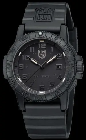 Luminox Leatherback Sea Turtle Giant XS.0321.BO.L Black 44mm Quartz Men's Watch