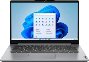 Lenovo IdeaPad 1 Laptop, 14" HD Display, Intel Core i3-1215U Upto 4.4GHz, 4GB RAM, 256GB NVMe SSD, HDMI, Card Reader, Wi-Fi, Bluetooth, Windows 11 Home S Lenovo IdeaPad 1 Laptop, 14" HD Display, Intel Core i3-1215U Upto 4.4GHz, 4GB RAM, 256GB NVMe SSD, HDMI, Card Reader, Wi-Fi, Bluetooth, Windows 11 Home S