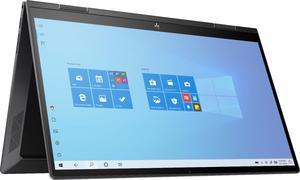HP Envy X360 2-in-1 15.6" Micro-edg FHD IPS Multitouch Screen Laptop | AMD Ryzen 5 4500U|8GB DDR4|256GB M.2 SSD| Backlit Keyboard | Fingerprint |Windows 10| Nightfall Black