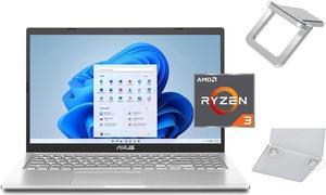 ASUS Vivobook 15.6 FHD Laptop | AMD Ryzen 3 3250U (Beat i5-1035G1) | AMD Radeon graphics | WIFI | Webcam | 24GB RAM | 128GB SSD | Windows 11 S | Bundle with Laptop Stand