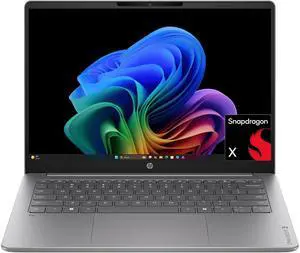 HP OmniBook 3 14" WUXGA Next Gen AI Laptop|Snapdragon X X1-26-100|Integrated Qualcomm Adreno GPU|Webcam|Grey| 16GB RAM DDR5 | 256GB SSD |Windows 11 Pro |Bundle with USB 3.0 Hub HP OmniBook 3 14" WUXGA Next Gen AI Laptop|Snapdragon X X1-26-100|Integrated Qualcomm Adreno GPU|Webcam|Grey| 16GB RAM DDR5 | 256GB SSD |Windows 11 Pro |Bundle with USB 3.0 Hub