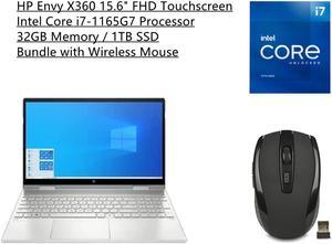 HP Envy 15T x360 Laptop i7-1165G7 11th Gen, 16 GB RAM, 1 TB SSD, 15.6 FHD  Touch, Nvidia MX450 2GB, Tilt Pen, B&O Speakers, USB C, HDMI, Win 11 Pro