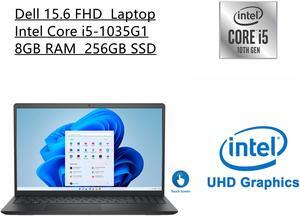 Dell Inspiron 15.6 FHD Touch Laptop | Intel Core i5-1035G1 Processor | Intel UHD Graphics | 8GB RAM | 256GB SSD | Windows 11S | Black