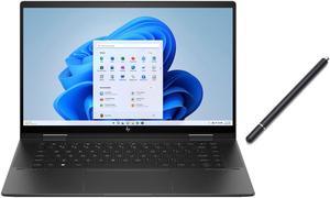 HP Envy 2-in-1 15.6" Touch Screen Laptop | AMD Ryzen 5 7530U Processor | AMD Radeon Graphics | 8GB RAM | 256GB SSD | Backlit Keyboard | Windows 11 Home | Bundle with Stylus Pen
