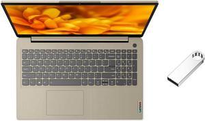 Lenovo Ideapad 3 156 FHD Laptop  AMD Ryzen 5 5500U Beat i71195G7  8GB RAM  256GB SSD  Backlit  AMD Radeon Graphics  Windows 11 Home  Bundle with 64GB USB Flash Drive