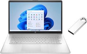 HP 17.3" HD+ (1600 x 900) Laptop | AMD Ryzen 3 7320U (Beat i5-1035G1) | 8GB RAM DDR5 | 1024GB SSD | Integrated AMD Radeon Graphics | Windows 11 Home | Bundle with 64GB USB Flash Drive