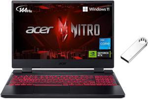 Acer Nitro 5 156 FHD 144Hz Laptop  Intel Core i512500H  32GB RAM  1024GB SSD  NVIDIA GeForce RTX 3050  Backlit Keyboard  Windows 11 Home  Bundle with 64GB USB Flash Drive