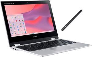 Acer Chromebook Spin 116 HD 2in1 Touch Laptop  MediaTek Kompanio 500 MT8183C  Integrated Graphics   4GB RAM  64GB SSD  Chrome OS  Bundle with Stylus Pen