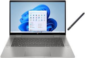 HP Envy  2-in-1 Convertible 15.6" Touch Screen Laptop | AMD Ryzen 5 7530U | AMD Radeon Graphics |  12GB RAM  | 256GB SSD  | Backlit Keyboard |  Windows 11 Home | Bundle with Stylus Pen