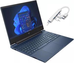 HP Victus 15.6" FHD 144HZ Gaming Laptop | Intel Core i5-12450H | NVIDIA GeForce GTX 3050 | Backlit | Gray |  32GB RAM  | 1024GB SSD  | Windows 11 Home | Bundle with USB 3.0 Hub