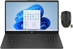 HP 15.6" HD display Laptop | Intel Processor N200 | Intel UHD Graphics | Microsoft 365 included | Black|  4GB RAM  | 128GB SSD  | Windows 11 S | Bundle with Wireless Mouse