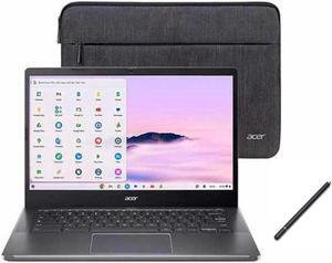 Acer Chromebook Plus 14 Touchscreen Laptop | Intel Core i3-N305 | Intel UHD Graphics | Wi-Fi | Bluetooth | 8GB RAM DDR5 | 512GB SSD | Chrome OS | Bundle with Stylus Pen