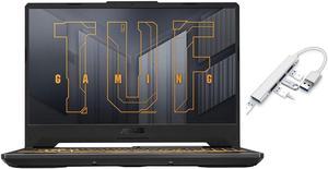 ASUS TUF Gaming 15.6 FHD 144Hz Gaming Laptop | AMD Ryzen 5 7535HS(Beat i7-1355U) | NVIDIA GeForce RTX 3050 | Backlit | Black| 64GB RAM DDR5 | 1024GB SSD | Windows 11 Home |Bundle with USB 3.0 Hub