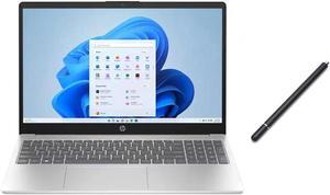 HP 15.6" HD Touch Screen Laptop | Intel Core i5-1235U | Intel Iris Xe Graphic | HDMI| Silver | 16GB RAM | 2TB SSD | Windows 11 S | Bundle with Stylus Pen