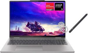 Lenovo Yoga 7 2-in-1 16" WUXGA Touchscreen Laptop | AMD Ryzen 5 8640HS(Beat i5-1355U)|AMD Radeon Graphics| Backlit |Fingerprint | 8GB RAM DDR5 | 512GB SSD | Windows 11 Home | Bundle with Stylus Pen
