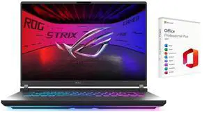 ASUS ROG Strix 16 FHD+ 16:10 165Hz Gaming Laptop |intel i7-14650HX| NVIDIA GeForce RTX 5060 |RGB Backlit|Black| 32GB RAM DDR5 | 2TB SSD |Windows 11 Pro |Bundle with Microsoft Office 2021