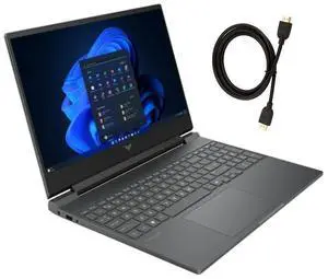 HP Victus 15.6 inch FHD 144Hz Gaming Laptop | Intel Core i5-13420H | NVIDIA GeForce RTX 4050 6GB | Backlit | Mica Silver|  16GB RAM  | 512GB SSD  | Windows 11 Home | Bundle with HDMI Cable