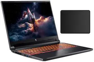 Acer Nitro V 16 (1920 x 1200) WUXGA 180Hz Gaming Laptop | AMD Ryzen 7 260 | NVIDIA RTX 5050 | Webcam| Backlit | 32GB RAM DDR5 | 512GB SSD  | Windows 11 Home | Bundle with Mouse Pad