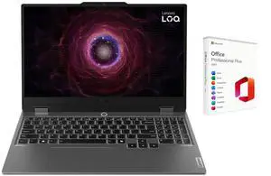 Lenovo LOQ 15.6" Full HD 144Hz Gaming Laptop | AMD Ryzen 5 7235HS(Beat i5-1155G7)| NVIDIA GeForce RTX 4050| Backlit |Grey| 32GB RAM DDR5 | 2TB SSD | Windows 11 Pro | Bundle with Office 2021