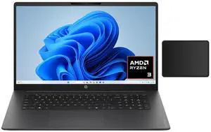 HP OmniBook 17.3 inch FHD Display Laptop |AMD Ryzen 3 30|AMD Radeon 610M Graphics |Copilot|Silver| 8GB RAM DDR5 | 1024GB SSD |Windows 11 Home |Bundle with Mouse Pad HP OmniBook 17.3 inch FHD Display Laptop |AMD Ryzen 3 30|AMD Radeon 610M Graphics |Copilot|Silver| 8GB RAM DDR5 | 1024GB SSD |Windows 11 Home |Bundle with Mouse Pad