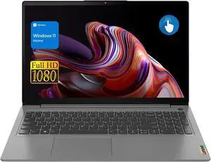 Lenovo IdeaPad 3 Laptop, 15.6" FHD Touchscreen, Intel Core i3-1115G4, 8GB RAM, 256GB SSD, SD Card Reader, HDMI, Webcam, Wi-Fi 6, Windows 11 Home, Grey Lenovo IdeaPad 3 Laptop, 15.6" FHD Touchscreen, Intel Core i3-1115G4, 8GB RAM, 256GB SSD, SD Card Reader, HDMI, Webcam, Wi-Fi 6, Windows 11 Home, Grey