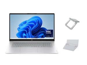 HP OmniBook 3 17.3" FHD AI PC Laptop|Intel Core Ultra 5 225U|Intel Graphics|Webcam|Silver| 8GB RAM DDR5 | 512GB SSD |Windows 11 Home |Bundle with Laptop Stand HP OmniBook 3 17.3" FHD AI PC Laptop|Intel Core Ultra 5 225U|Intel Graphics|Webcam|Silver| 8GB RAM DDR5 | 512GB SSD |Windows 11 Home |Bundle with Laptop Stand
