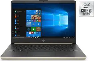 HP 14 Premium HD Micro-edge Laptop |10Th Intel Core i3-1005G1|4GB DDR4|128GB M.2 SSD| Wi-Fi | Fast Charge| HDMI | Windows 10 | Pale Gold HP 14 Premium HD Micro-edge Laptop |10Th Intel Core i3-1005G1|4GB DDR4|128GB M.2 SSD| Wi-Fi | Fast Charge| HDMI | Windows 10 | Pale Gold