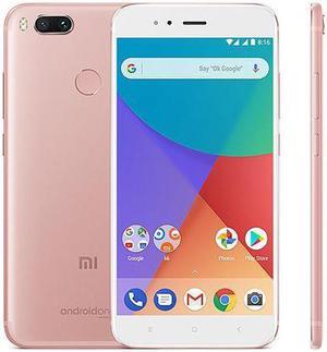 Used  Like New Xiaomi Mi A1 55 inch Smartphone Android One Dual Rear 120MP Cam Snapdragon 55 inch Smartphone Android One Dual Rear 120MP Cam Snapdragon 625 4GB 64GB IR Remote Control Full Metal Body  Rose Gold