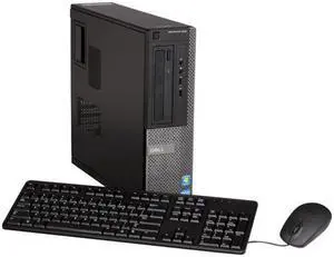 Dell OptiPlex 390 Desktop Intel Core i5-2400 3.10GHz 8GB RAM 250 GB HD DVD-RW Windows 10 64-Bit With HDMI