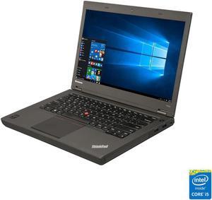 Lenovo ThinkPad T440P 14" LED Notebook Laptop Intel Core 4th Gen i7-4600M  16 GB DDR3 RAM 1TB HDD DVD-RW Webcam WiFi Bluetooth Windows 10 Professional 64-bit
