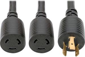 Tripp Lite Heavy-Duty Power Cord Y Splitter Cable For Pdu And Ups