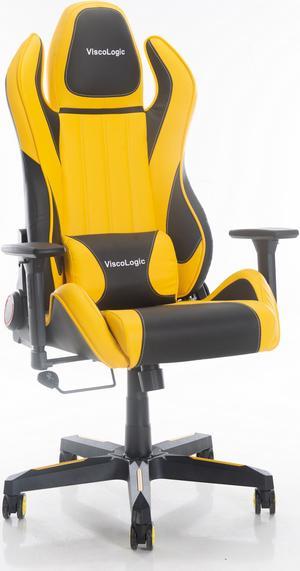 Viscologic supra ergonomic sports style home office gaming chair with footrest hot sale