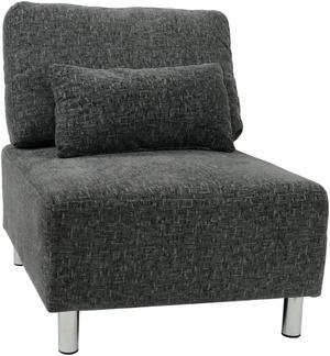 ViscoLogic Alliston - Create Your Own Sectional Sofa For your Home Office Living Room(1 Piece Chair, Dark Grey)