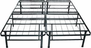 ViscoLogic STURDY Patform Heavy Duty Metal Bed Frame/Mattress Foundation (Full)