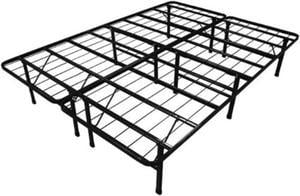 ViscoLogic STURDY Platform Heavy Duty Metal Bed Frame/Mattress Foundation (King)