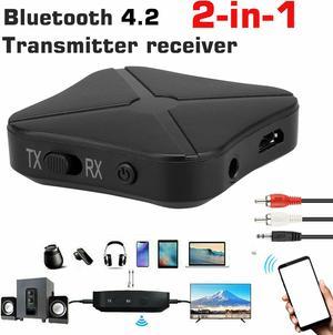 2in1 Bluetooth Transmitter &Receiver Wireless Home Music TV Stereo Audio Adapter