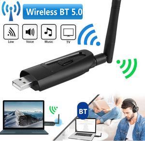 Wireless Bluetooth 5.0 Transmitter A2DP Dongle Audio Music Adapter for PC Switch
