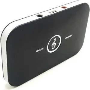 2in1 Bluetooth Transmitter & Receiver Wireless A2DP Home TV Stereo Audio Adapter
