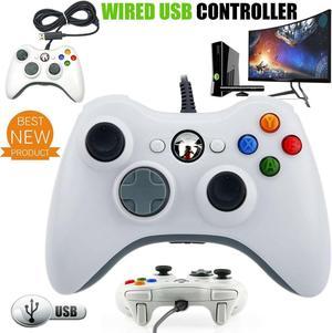 2 Pack USB Wired Controller Gamepad Joystick for Microsoft Xbox 360 PC Windows