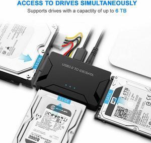3.0 to IDE | SATA Converter USB External Hard Drive Adapter Kit 2.5"/3.5" Cable