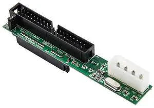 7+15Pin 2.5 Sata Female To 3.5 Inch Ide Sata To Ide Adapter Converter Male 40 Pin Port For Ata 133 100 Hdd Cd Dvd Serial