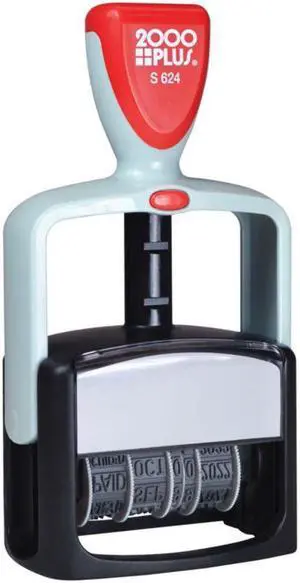 2000Plus® Self-Inking 12-in-1 Standard Duty Date and Message Stamp