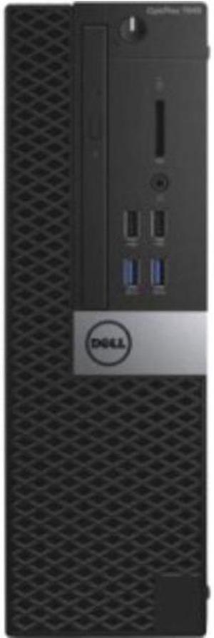 Dell OptiPlex 7000 7050 Desktop Computer - Intel Core i7 (7th Gen) i7-7700 3.60 GHz - 8 GB DDR4 SDRAM - 1 TB HDD - Windows 10 Pro 64-bit (English/French/Spanish) - Small Form Factor - DVD-Writer ...