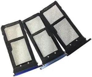SIM Card Tray Micro SD Card Holder Slot Adapter Parts For HTC U11 (Blue)