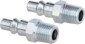 Milton Industries 777 1/4" MNPT A Style Plug, 2-Pack