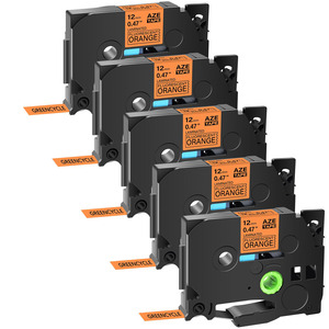 5-Pack Compatible For Dymo D1 45013 S0720530 Refills Label Tape For...