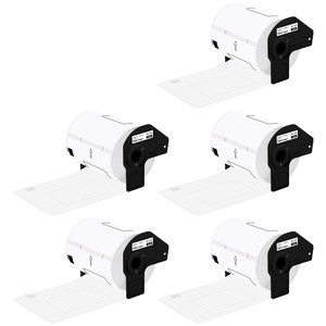 Digi DK1241 Address Labels For Brother QL-1050/1100 Series - 4x6 Inch - 3 Rolls, 200 Labels/Roll