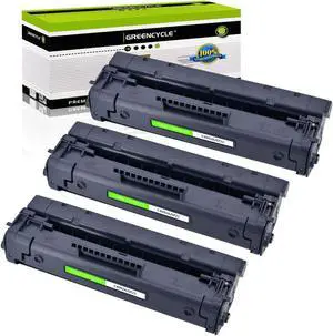 GREENCYCLE C4092A Compatible Toner Cartridge Replacement for HP C4092A 92A Toner Cartridge use for Laser Jet 1100 1100a 1100ase 1100axi 1100se 1100xi 3200 3200m 3200se Printer(3 Pack,Black)