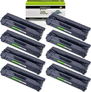 greencycle C4092A Toner Cartridge Replacement Compatible for HP 92A C4092A EP-22 Black Toner Cartridge  Laserjet 1100 1100A 1100ASE 1100AXI LaserJet-1100SE-1100XI-3200-3200M-3200SE(8Pack)