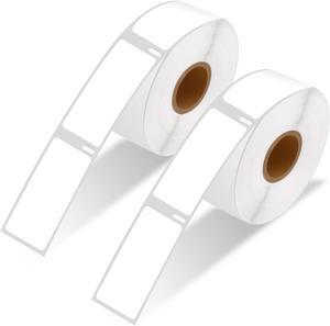 GREENCYCLE 2 Roll (500 Labels/Roll) Compatible for Dymo Zebra 30336 1" x 2-1/8'' (25mm x 54mm) Die-Cut Shipping Address Mailing White LabelWriter Labels